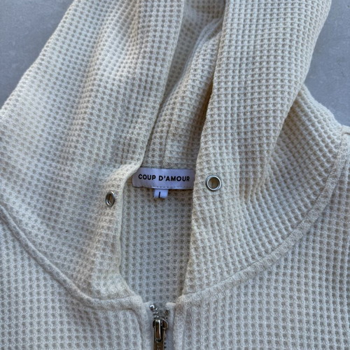 Coup d’amour jacket cream brand new, Canadian brand