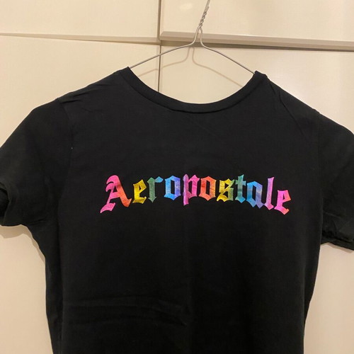 Aeropostale Gym Compression Shirt like new, black, size S