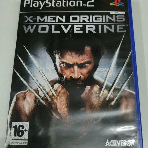 X-Men Origins Wolverine PS2 game, English