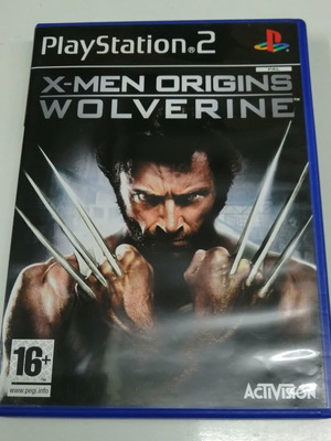 X-Men Origins Wolverine PS2 game, English
