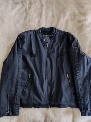 Grandprix Originals Dakota racing jacket used, size XXL, black