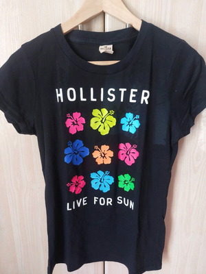 T-shirt Hollister dark blue like new