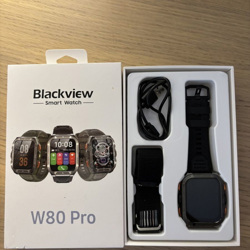 Blackview Smartwatch W80 Pro like new with extra strap