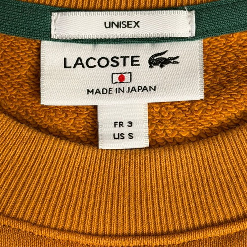 Lacoste Custom Harajuku Tokyo sweatshirt new, size S