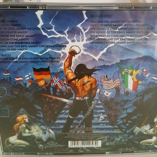 Manowar Kings of Metal MMXIV double CD like new