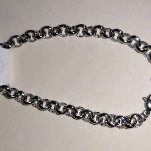 Silver stainless steel bracelet for women Heart Charms new