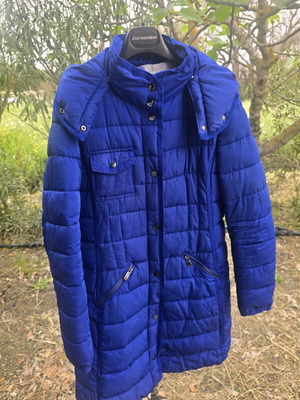 Desigual blue jacket like new, size L