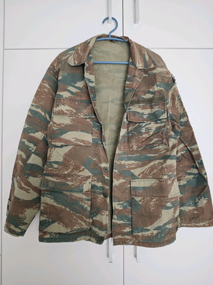 Военно яке употребявано, кафяво и зелено, размер S