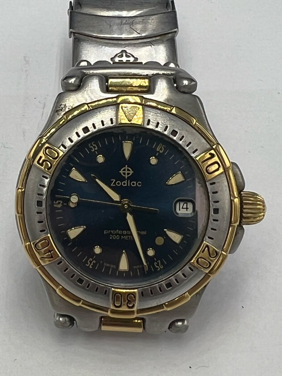 AKA018☆1円/動作品/Zodiac PROFESSIONAL 200m 306.46.33 