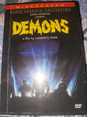 Demons DVD used with Greek subtitles