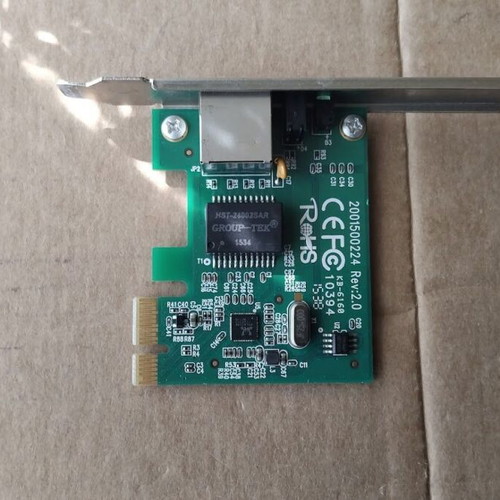 TP Link TG-3468 V2.0 Gigabit PCI-E Network Adapter Card like new