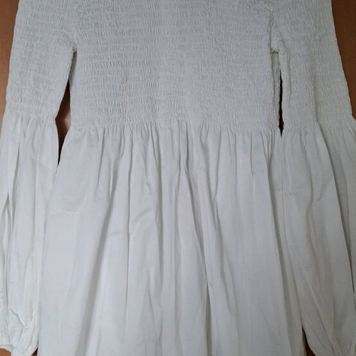 Long shirt white size S like new