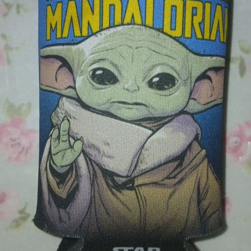 Star Wars Mandalorian The Child insulated cup cover used