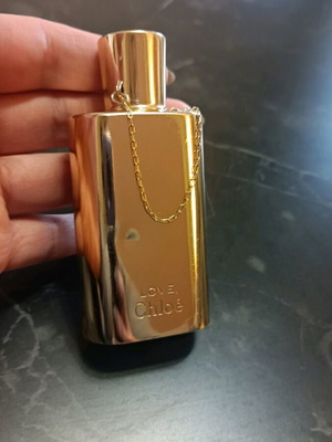 Collectible packaging for Chloe LOVE perfume used