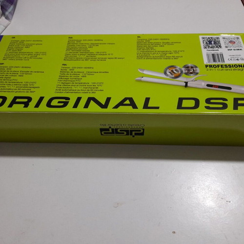 DSP 2in1 Hair Curler and Straightener new