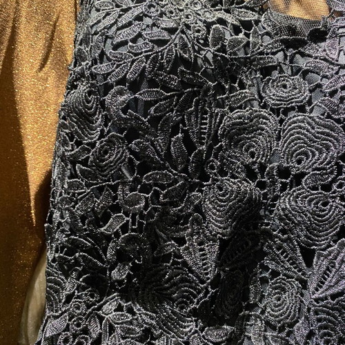 Lace dress new, black, size S