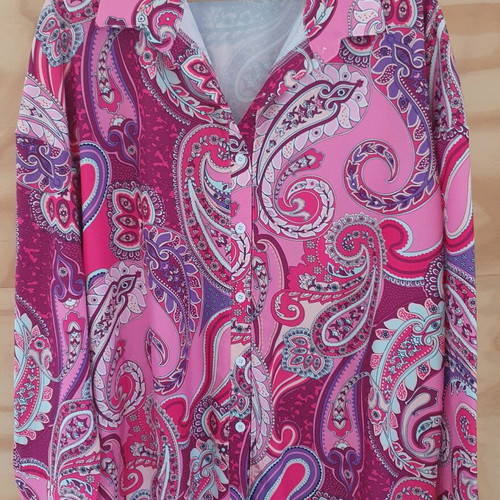 Shein blouse pink, new, size L