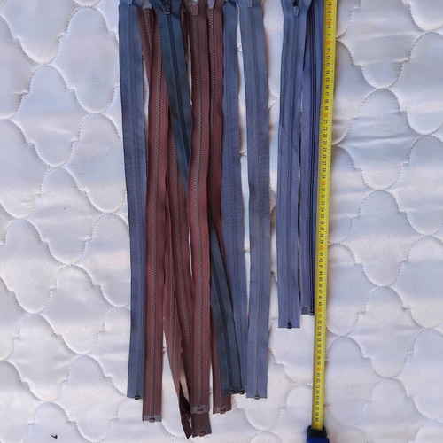 Invisible long zippers 50-52cm, pack of 25-30