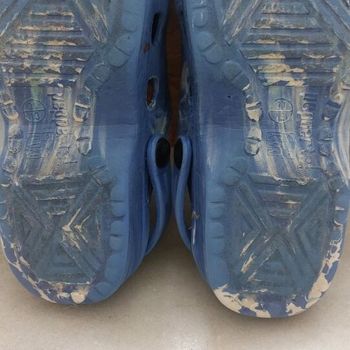 Pepperts kids clogs blue, like new, size 31
