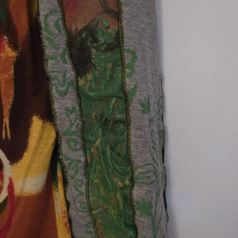 Savage Culture boho-chic vintage dress like new, multicolor