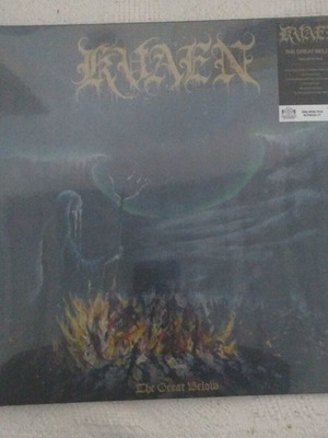 KVAEN The Great Below LP καινούργιο, limited edition λευκό βινύλιο