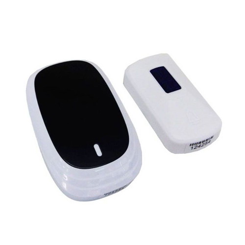 Wireless doorbell new, white/black