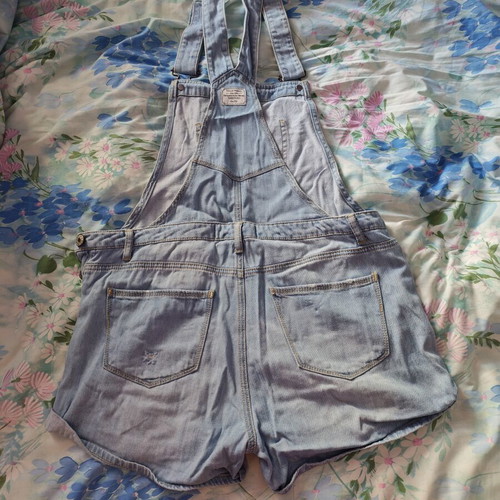 Jean Salopette Shorts like new, blue, size S