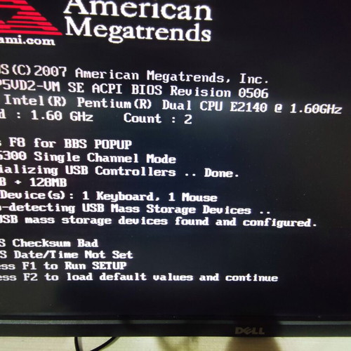 Asus Motherboard P5VD2-VM like new with Intel Dual E2140 1.60GHz and 1GB Ram DDR2
