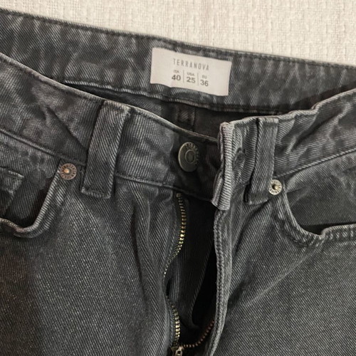Terranova black mom fit jeans size 36 like new