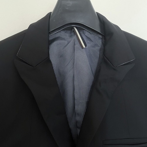 Altatensione Black Blazer used, size 48, made in Italy