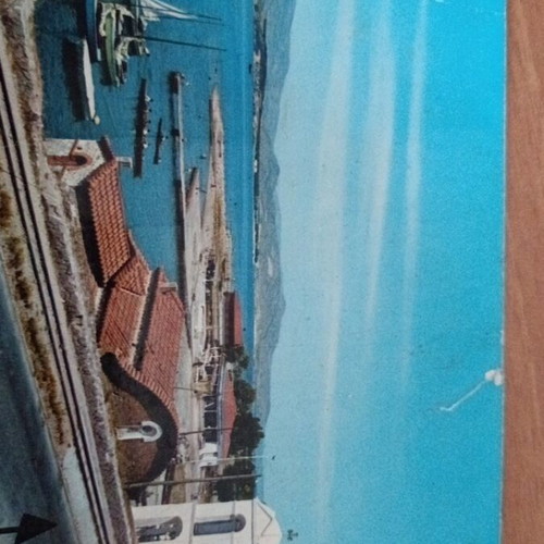 Volos postcard used, view towards N.O.V