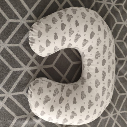 Lorelli Nursing Pillow Abstract Leaves Beige used