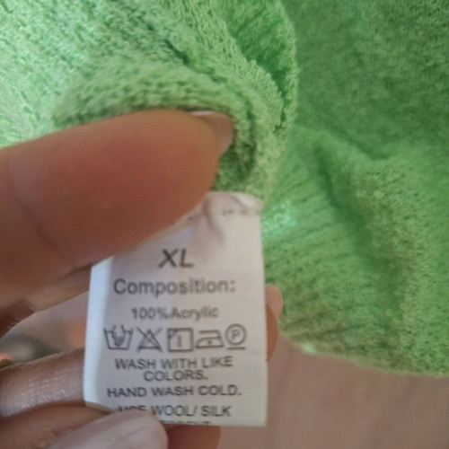 Shein top with straps like new, green, size XL