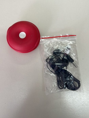 Earbuds with case unused