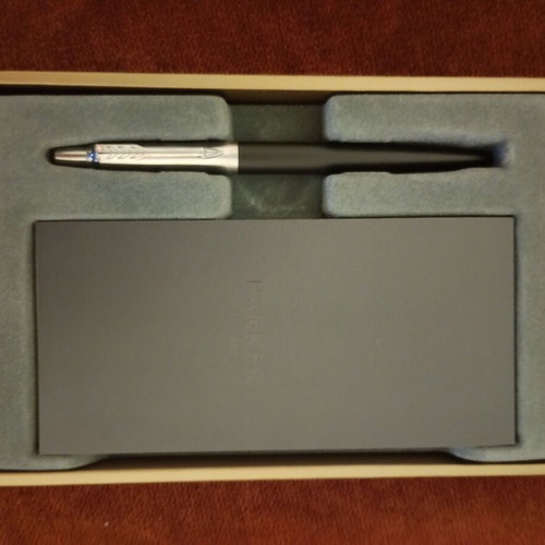 Parker Jotter pen set with notebook new