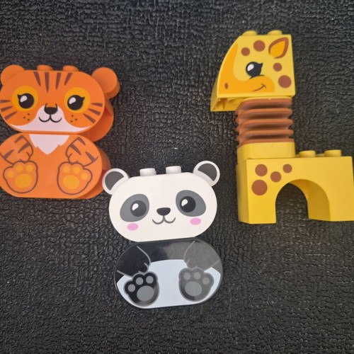 Lego Duplo animals set of 3 used
