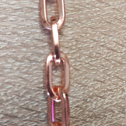Isabella Oval Medium metal chain new, sold by the meter