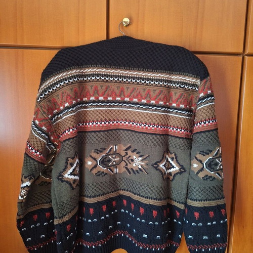 Braggi men's knitted cardigan like new, size M, vintage style