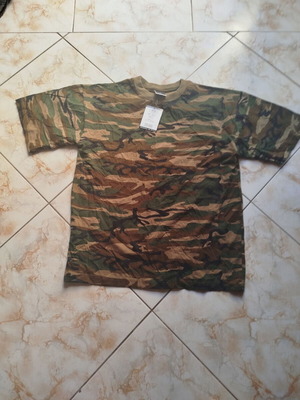 Hunting short-sleeve T-shirt No L new camouflage