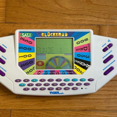 Tiger Electronics Clücksrad handheld 1995 like new