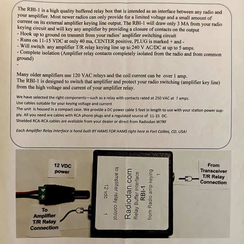 Relay Protection Between Transceiver and Shortwave Amplifier