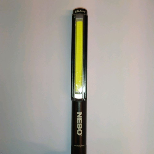 Nebo Lil Larry flashlight like new with LED C•O•B 250 lumens