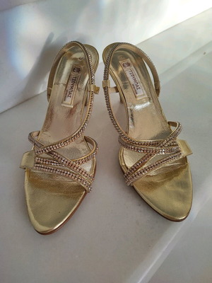 Πέδιλα με στρας Swarovski Νο 38