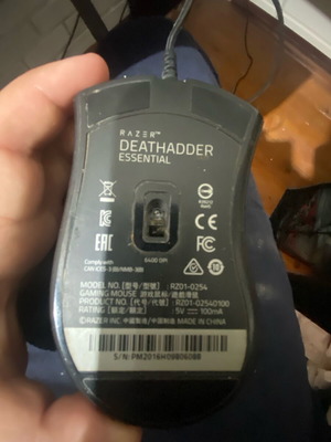 Razer Deathadder Essential used mouse with box