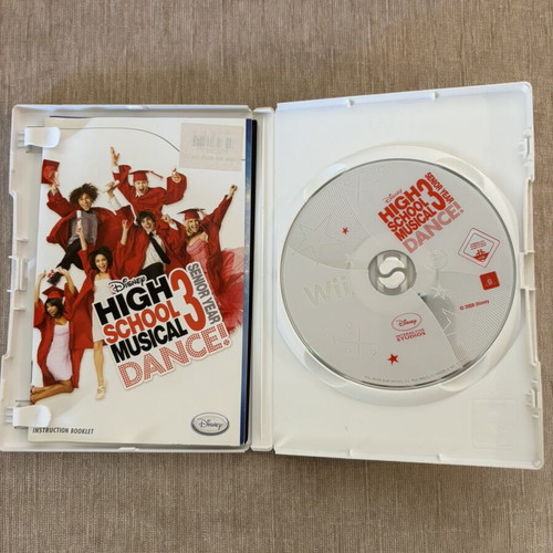 High School Musical 3 Nintendo Wii game used, English full version