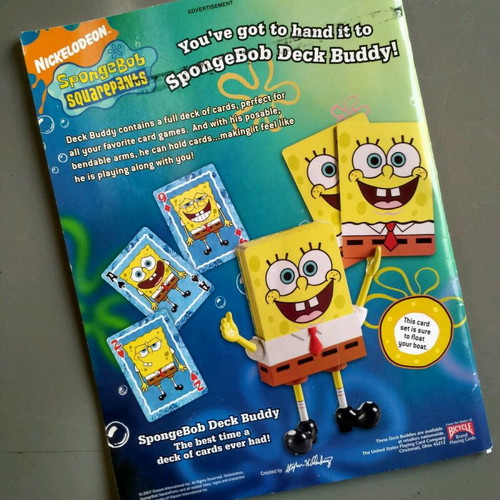 SpongeBob SquarePants comic magazine used, April 2007, English