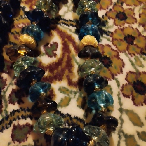 Murano decorative table worry beads set of 4 new