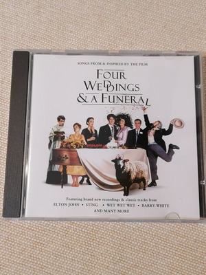 Four Weddings and a Funeral Original Motion Picture Soundtrack CD σαν καινούργιο