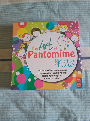 The Art of Pantomime board game new edition for kids