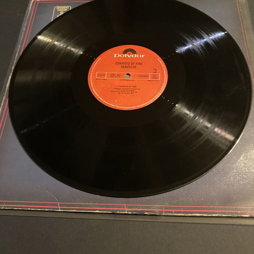 Vangelis Chariots Of Fire original motion picture soundtrack LP
